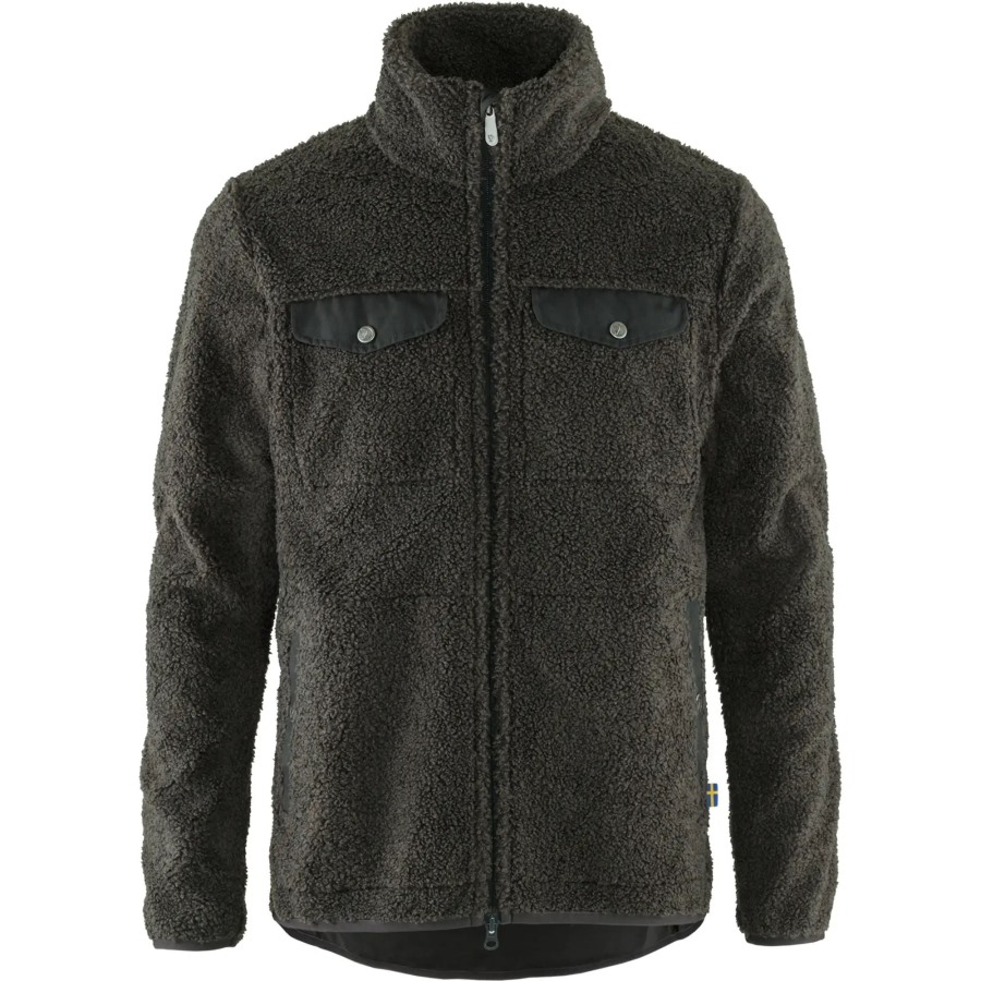 Fjällräven Greenland Pile Fleece M Dark Grey