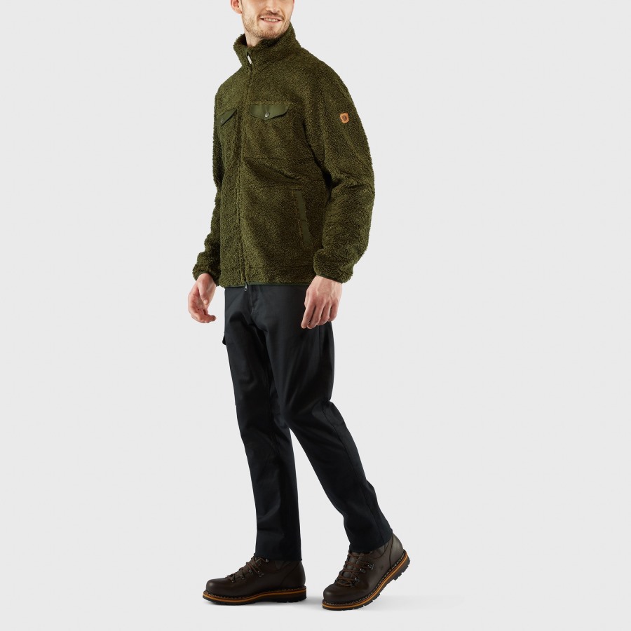 Fjällräven Greenland Pile Fleece M Dark Grey