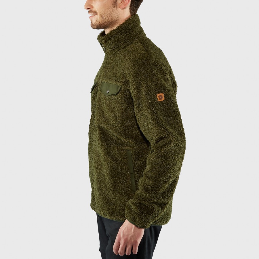 Fjällräven Greenland Pile Fleece M Dark Grey