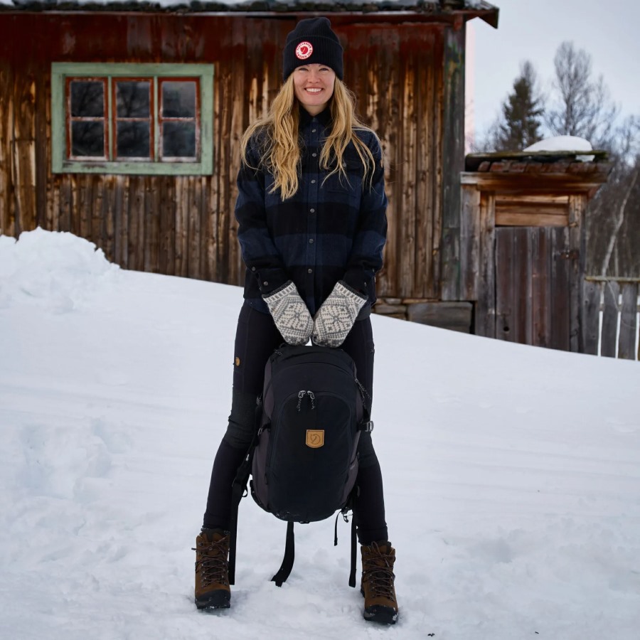 Canada Shirt W Buckwheat Brown-Light Beige Fjällräven