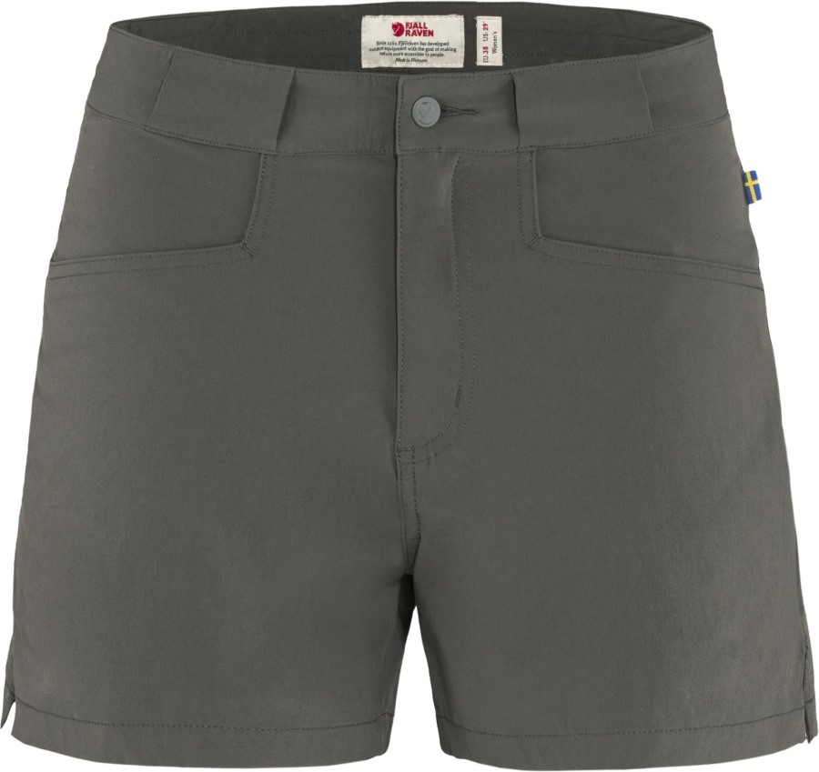 Stone Grey Fjällräven High Coast Lite Shorts W