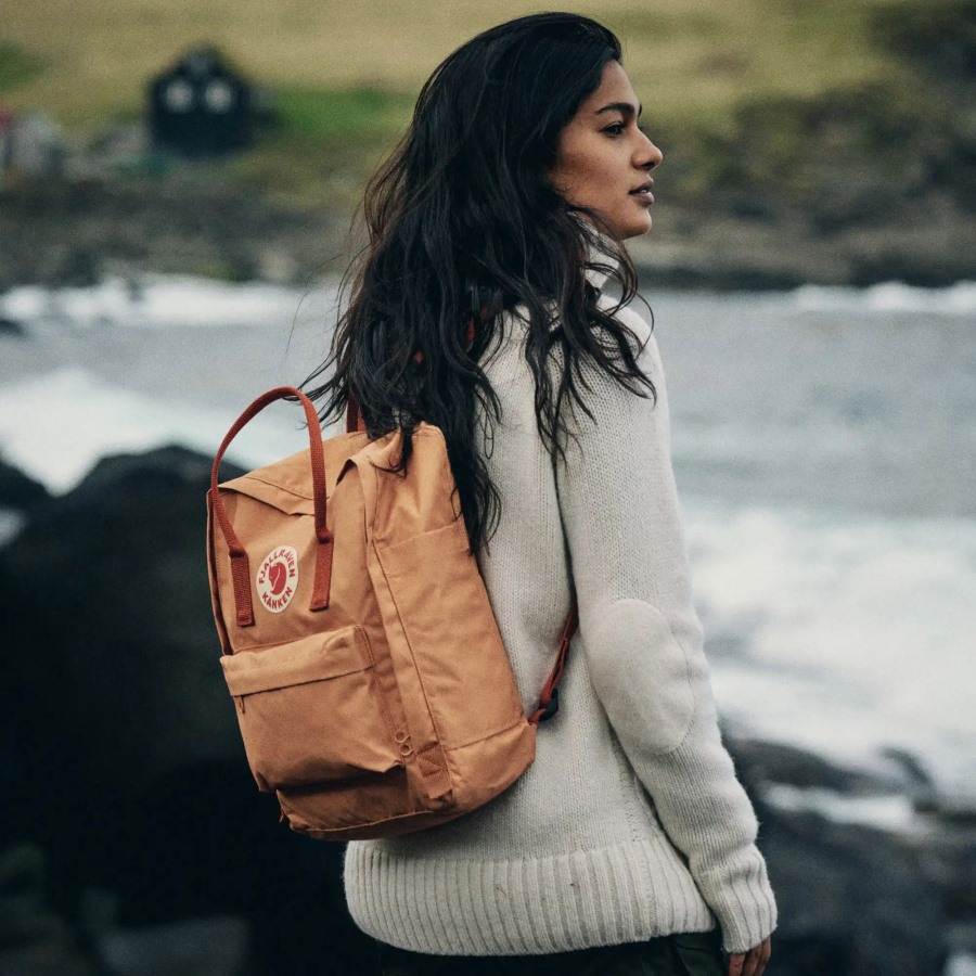Kånken Fjällräven Super Grey-Chess Pattern