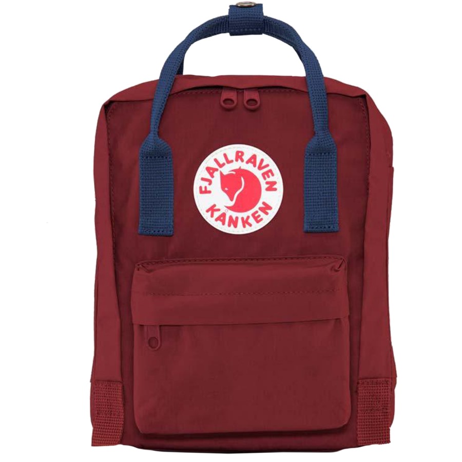 Kånken Mini Fjällräven Ox Red-Royal Blue
