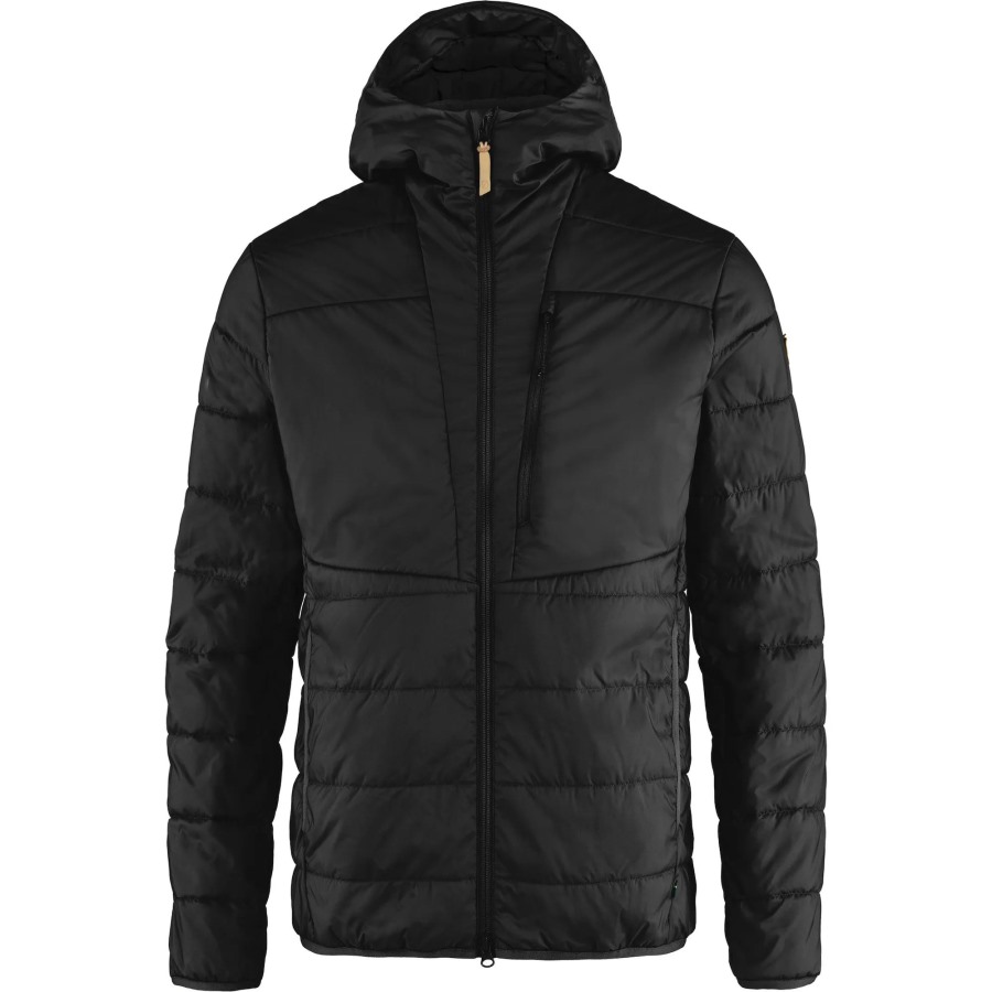 Fashion Fjällräven Black Keb Padded Hoodie M