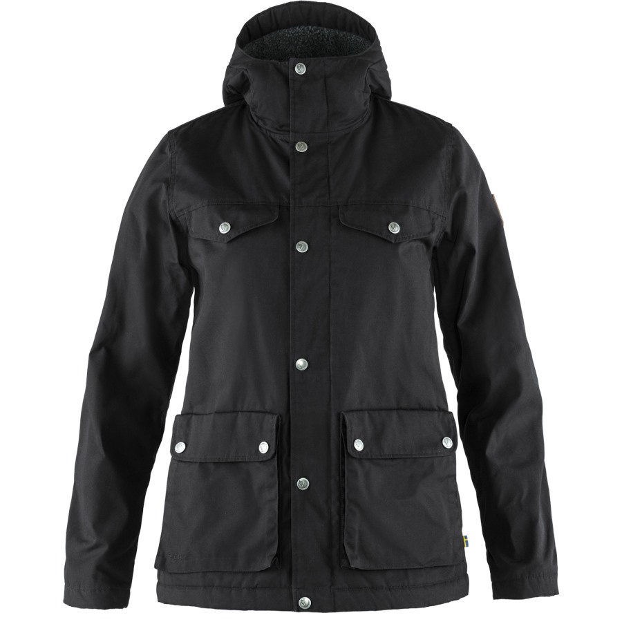 Black Greenland Winter Jacket W Fjällräven