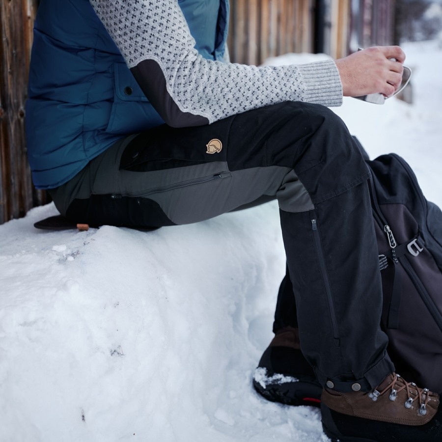 Fjällräven Dark Navy-Uncle Blue Keb Trousers M Reg