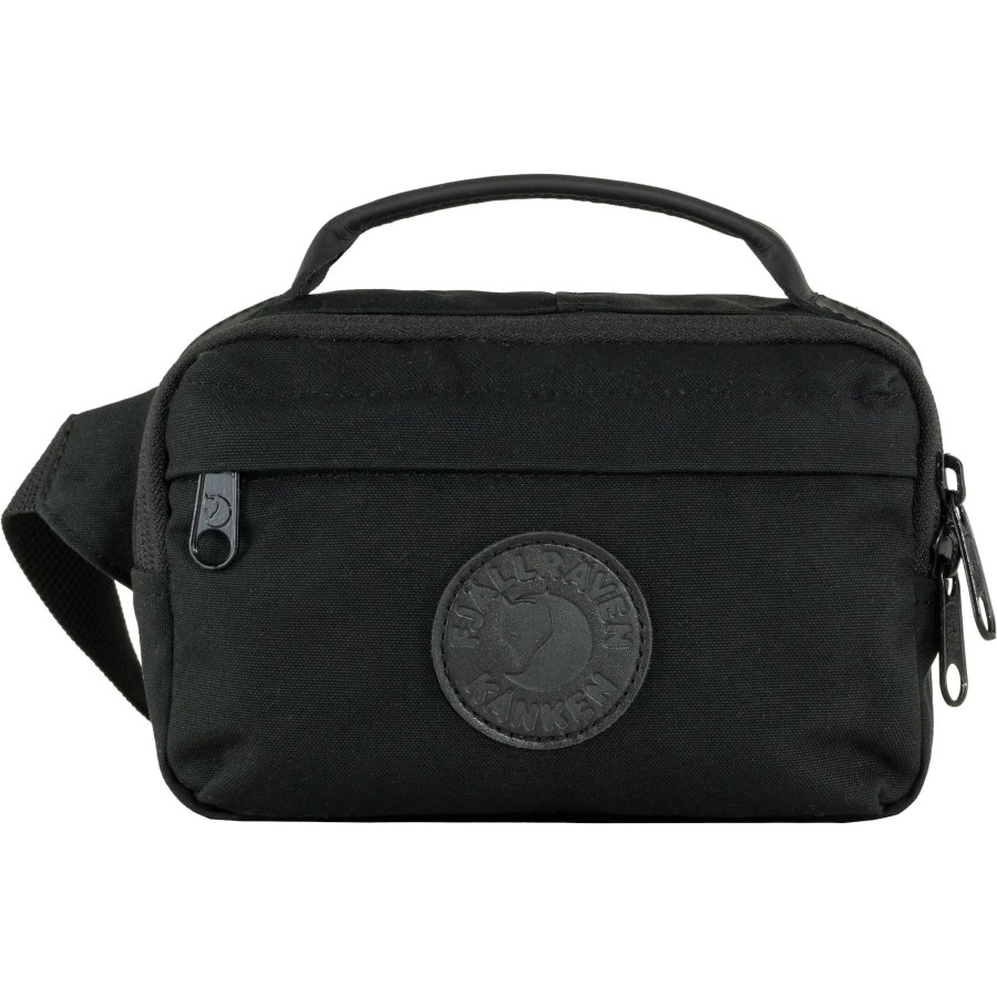 Kånken No. 2 Black Hip Pack Black Fjällräven