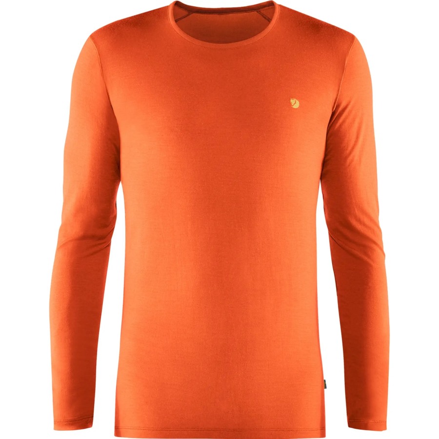 Hokkaido Orange Fjällräven Bergtagen Thinwool Ls M